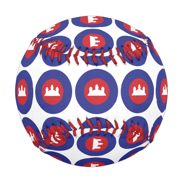 Balle De Baseball Roundel cambodgien (Devant)