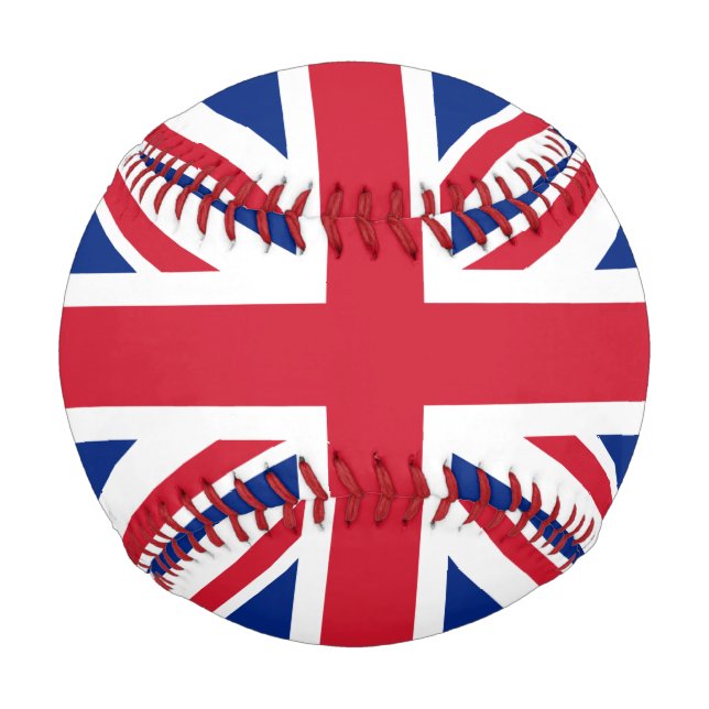Balle De Baseball Royaume-Uni (British Flag) (Union Jack) (Royaume-U (Devant)