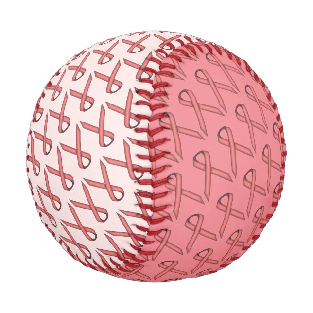 Balle De Baseball Ruban rose standard par Kenneth Yoncich (Angle)