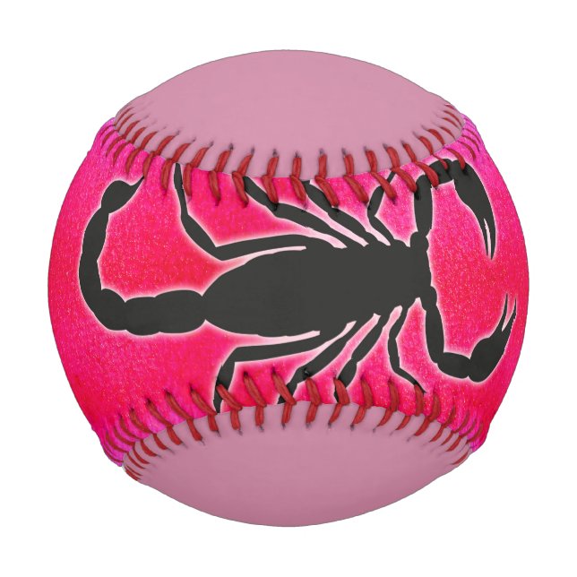 Balle De Baseball scorpio rose (Devant)