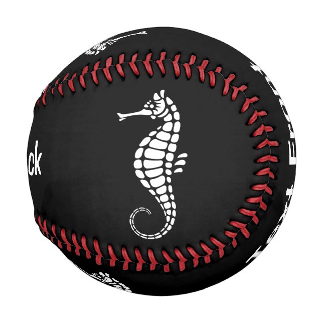 Balle De Baseball Seahorse White (Dos Gauche)