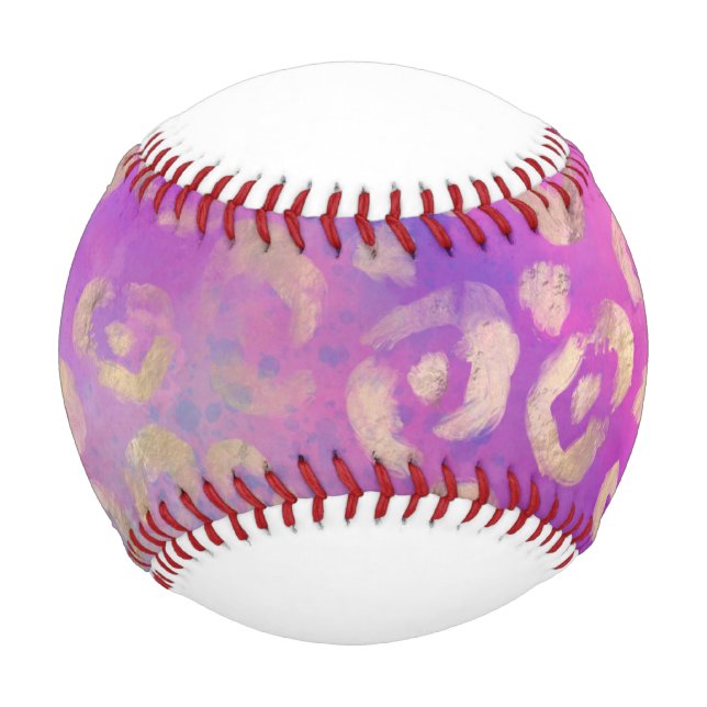 Balle De Baseball Série de dessins Leopard Paint 11  (Devant)
