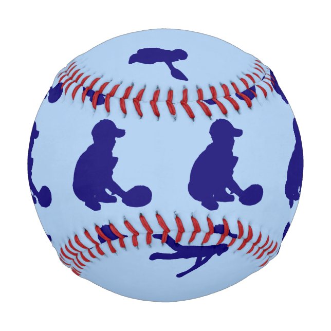 Balle De Baseball Silhouette de baseball (Devant)