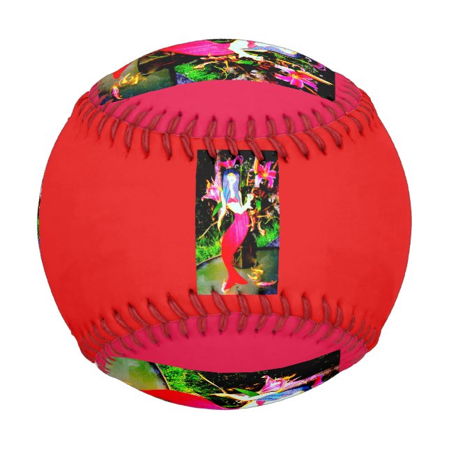 Balle De Baseball sirène rouge fête (Devant)