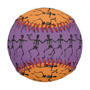 Balle De Baseball Skeletons dansants Halloween Thunder_Cove