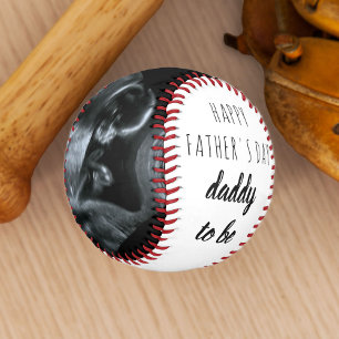 Balle De Baseball Sonogramme Grossesse Photo Papa doit être