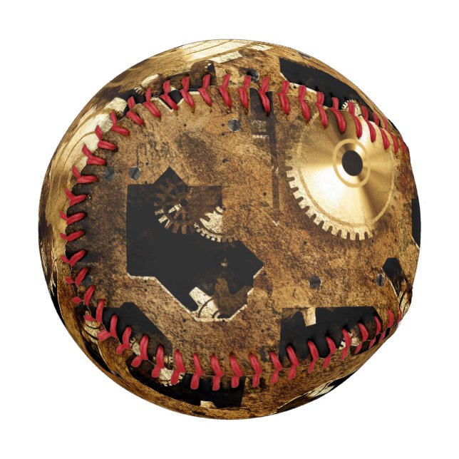 Balle De Baseball Steampunk (Devant Gauche)