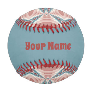 Balle De Baseball Striking moderne Kaleidoscope Mandala Nom fractal