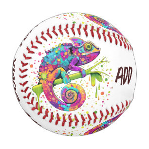 Balle De Baseball Style d'aquarelle des teintures Chameleon