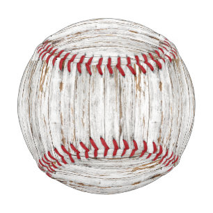 Balle De Baseball Style grain bois Baseball réel baseball sports