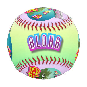 Balle De Baseball Style hawaïen