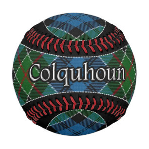Balle De Baseball Tartan Colquhoun Rêve Écossais