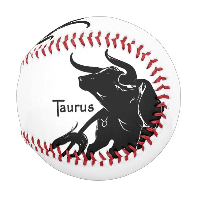 Balle De Baseball Taurus zodiaque (Devant Droite)