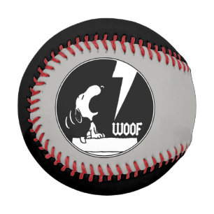 Balle De Baseball Tee - shirt Snoopy Howling