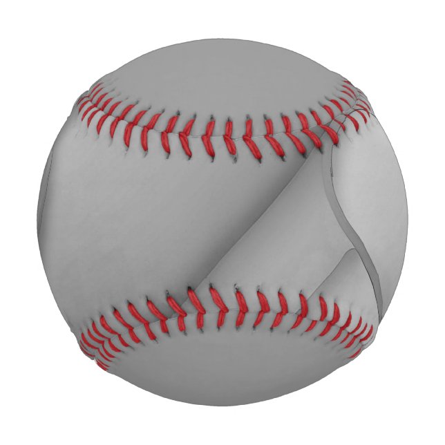 Balle De Baseball Teintes grises Art moderne (Devant)