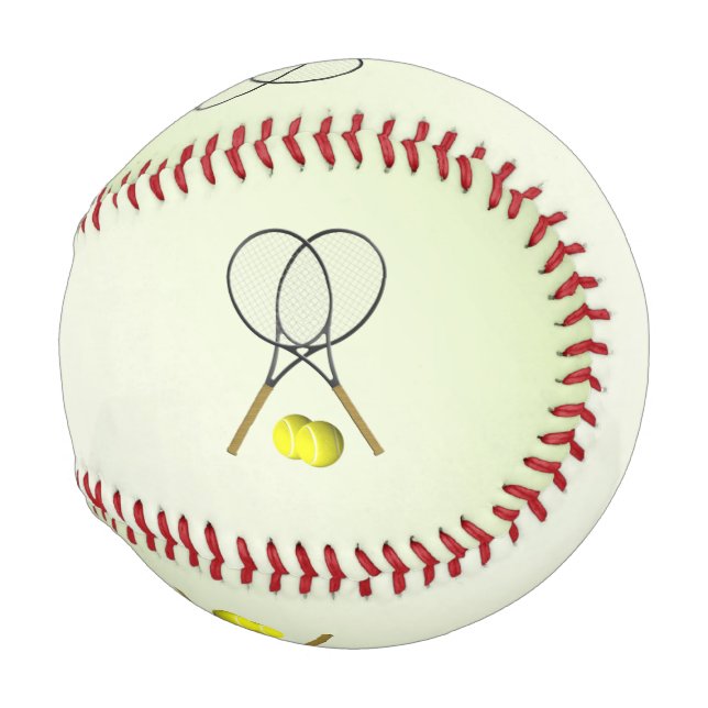 Balle De Baseball Tennis Double Vert (Dos Gauche)