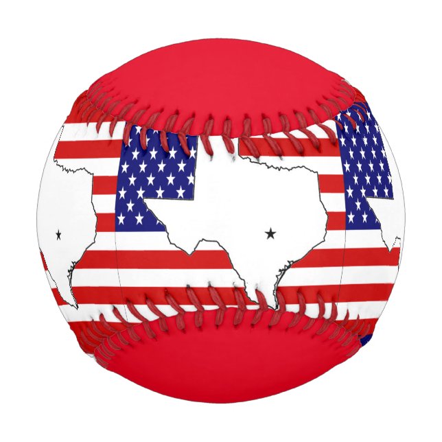 Balle De Baseball Texas (Devant)