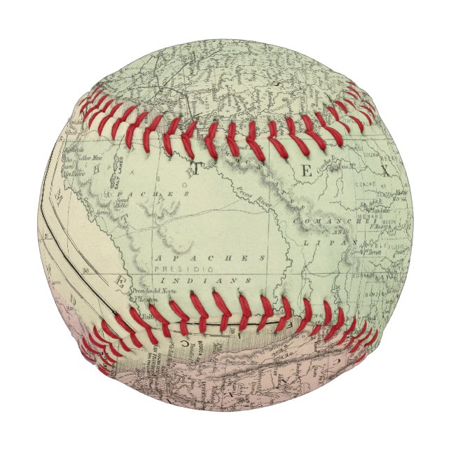 Balle De Baseball Texas, Californie (Devant)