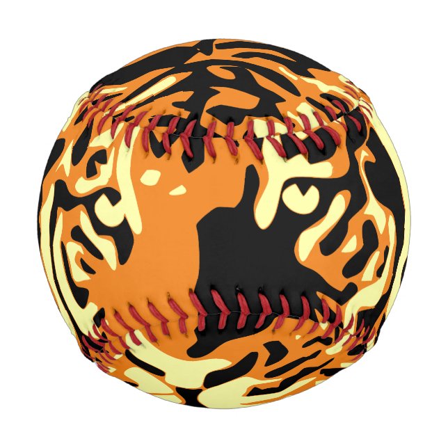 Balle De Baseball Tigre (Devant)