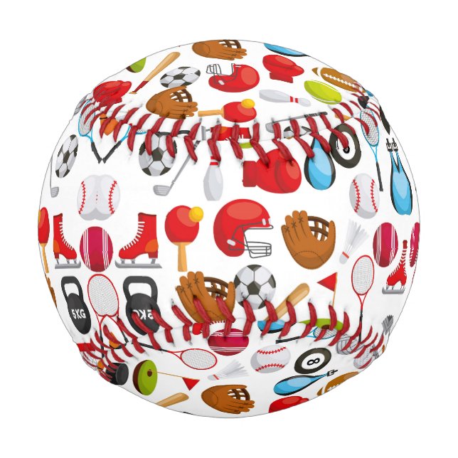 Balle De Baseball Tous les Arrière - plans sportifs (Devant)