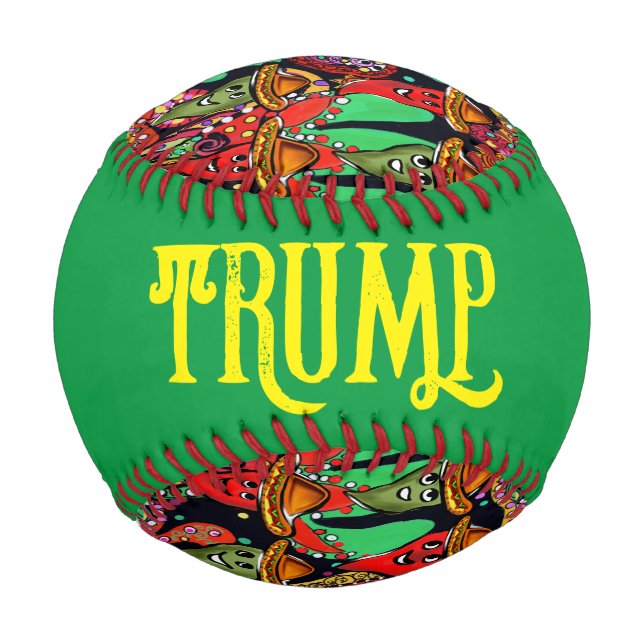 BALLE DE BASEBALL TRUMP 2024 (Dos)