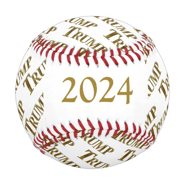 BALLE DE BASEBALL TRUMP 2024 (Devant)