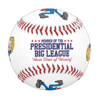 Balle De Baseball Trump amusant "la Big League présidentielle"