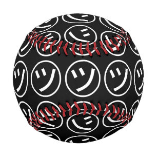 Balle De Baseball ㋡ Tsu Kana Katakana Smiling Emoji / Emoticon