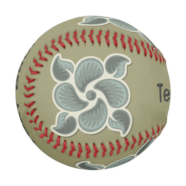 Balle De Baseball Tuile déco 2 (Devant Gauche)
