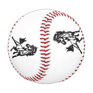 Balle De Baseball Un cheval sautant franchement dans la nature