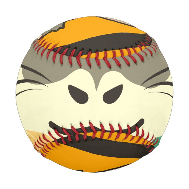 Balle De Baseball Un hamster ludique et drôle (Dos)