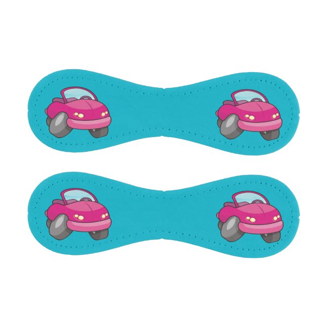 Balle De Baseball Voiture Carton Rose (Panneaux)
