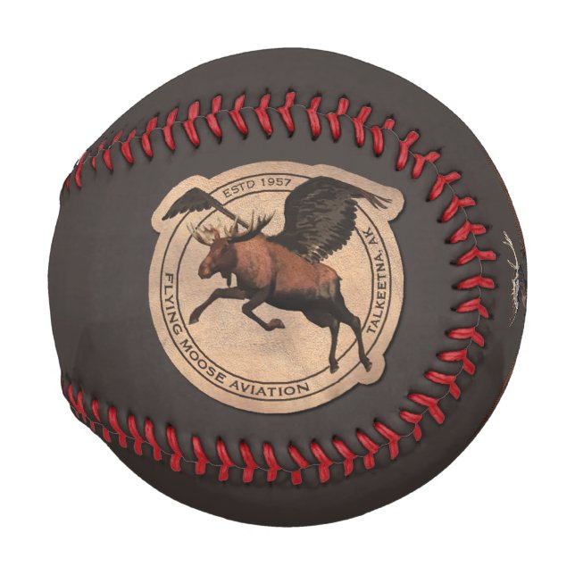 Balle De Baseball Vol de Moose Aviation (Devant Droite)