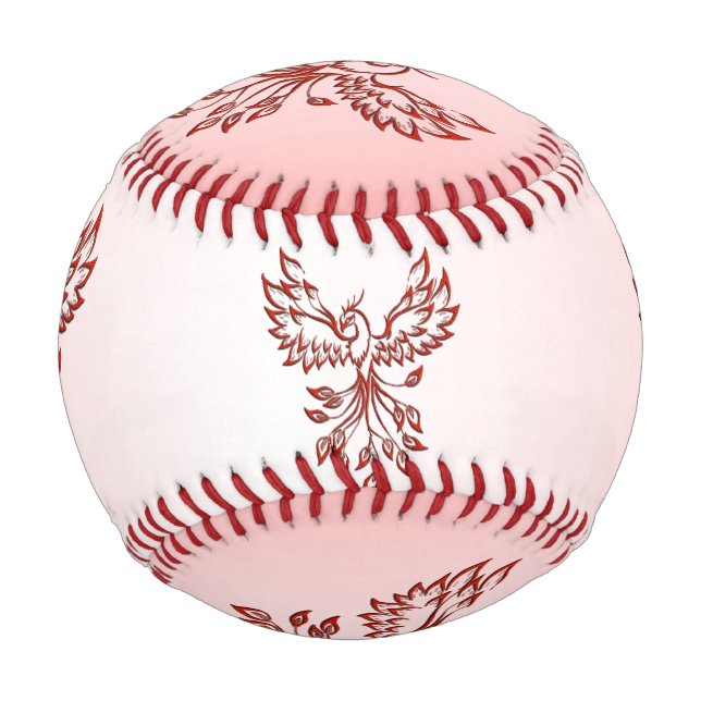 Balle De Baseball Vol d'un Phoenix Red (Devant)