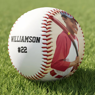 Balle De Baseball Votre photo personnalisée
