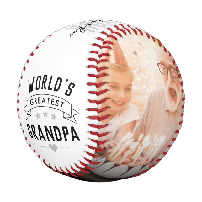 Balle De Baseball Vous aimez Papy/Papi/Autre 2-Photo (Angle)