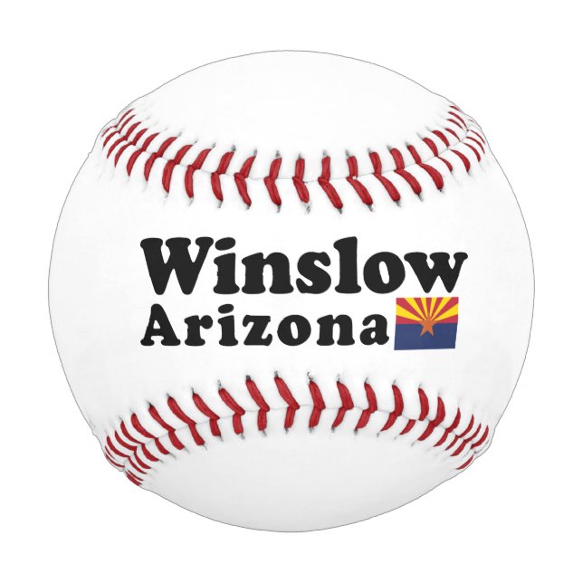 Balle De Baseball Winslow, Arizona Baseball (Devant)