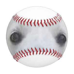 Balle De Baseball yeux de chien esquimau américain