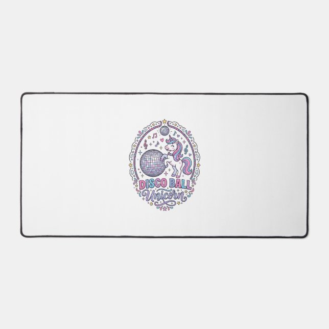 Balle de disco Licorne Licorne Impression ludique  (Recto)