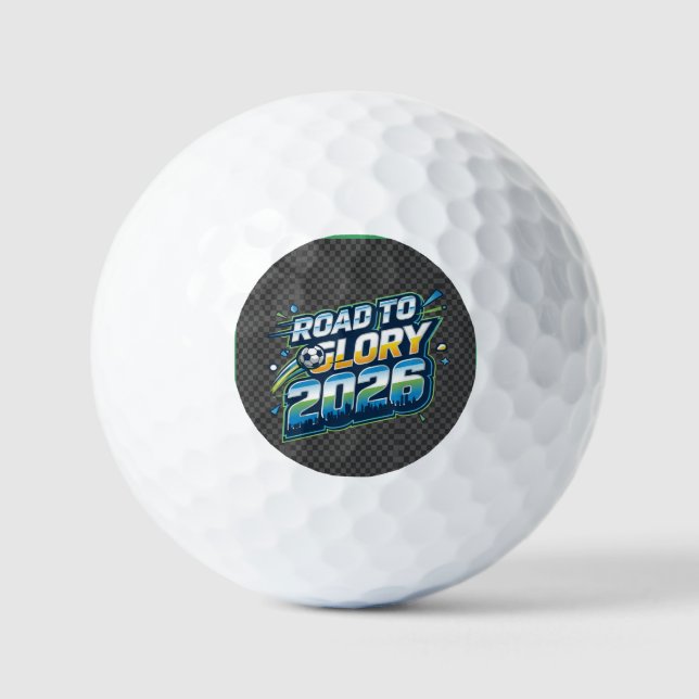 Balle de fan de jeu de golf de champion (Recto)