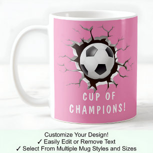 Balle de foot dans une tasse ! Nouveauté pour les 
