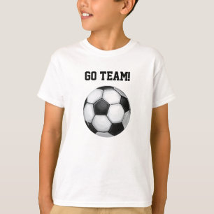 Balle de football, Go Team Kids T-Shirts légers