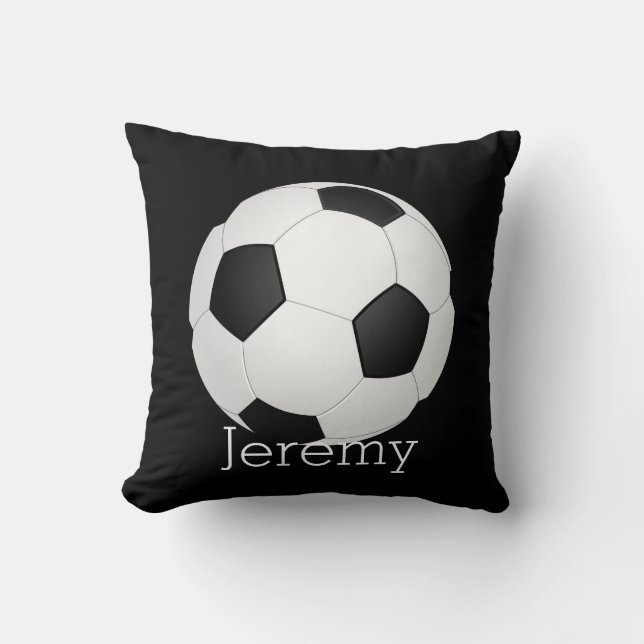 balle de football personnalisé coussin personnalis (Recto)