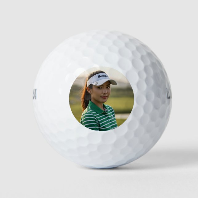 Balle de golf à image personnalisée Accessoire de  (Devant)