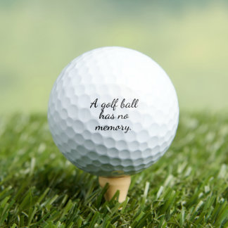 Balle de golf à valeur de citation personnalisée C