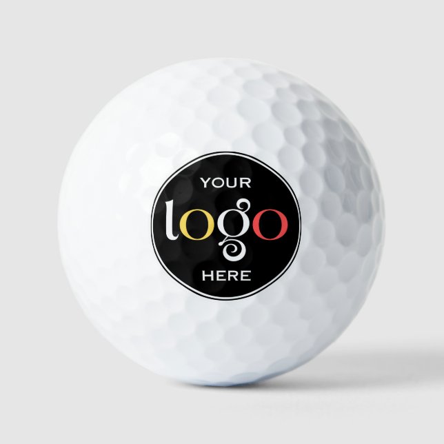 Balle de golf à valeur de logo personnalisée (Recto)