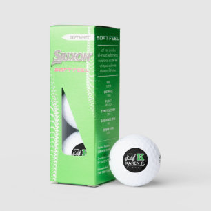 Balle de golf Chariot de golf - marque initiale pe