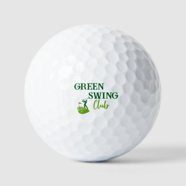 Balle de golf classique personnalisée (Recto)
