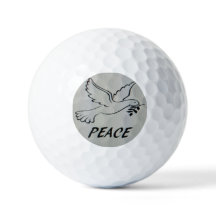 Balle de Golf Colombe de la Paix