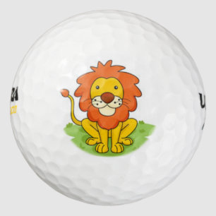 balle de golf de lion